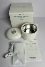 Agptek Ultrasonic Cleaner 45KHz Portable Dentures Retainer Jewelry New A... - £11.49 GBP