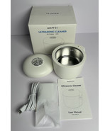 Agptek Ultrasonic Cleaner 45KHz Portable Dentures Retainer Jewelry New A... - £11.49 GBP