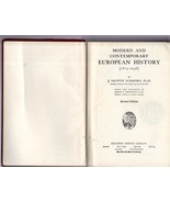 Modern and Contemporary European History(1815-1936) by J. Salwyn Schapir... - €7,63 EUR