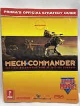 1999 MechCommander Gold Prima&#39;s Official Strategy Guide paperback book - £11.12 GBP