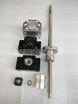 Anti-backlashed RM1604--600 mm Ballscrew &amp;BF12/BK12&amp;6.35*10mm coupling Pin: 4 mm - $82.28