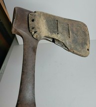 CRAFTSMAN AXE SMALL HATCHET WITH LEATHER SHEATH VINTAGE image 4