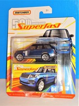 Matchbox 2019 SuperFast 50th Anniversary #04 &#39;18 Range Rover LWB Blue - £10.31 GBP