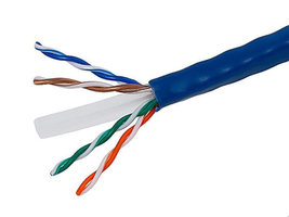 Cat6 Ethernet Bulk Cable - 250 Feet - Blue | Network Internet Cord - - $135.62
