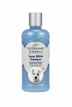 Veterinary Formula Snow White Shampoo for Dogs &amp; Cats Fresh Scent (17oz) - £19.60 GBP