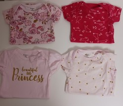 Carter&#39;s Short Sleeve Bodysuit Infant Girls Size 3-6M (4 Count) - $184.94 MXN