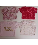 Carter&#39;s Short Sleeve Bodysuit Infant Girls Size 3-6M (4 Count) - $184.94 MXN