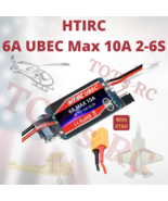 HTIRC UBEC 6a Max 10a,  Input 6v-25v 2-6s UBEC Output 5v-5.5v-6v w/ XT60 - €14,28 EUR