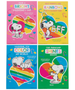 Peanuts Sticker by Number Valentine&#39;s Day Cards, 24 Count - £11.31 GBP