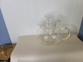 Primula Clear Glass Teapot with Lid and Infuser - £15.51 GBP