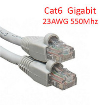 75 Ft Cat6 UTP RJ45 8P8C 23AWG 550Mhz Gigabit LAN Ethernet Network Patch... - $33.99