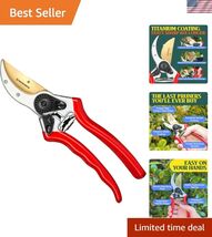 ClassicPRO 8.5" Professional Premium Titanium Bypass Pruning Shears - Us... - $49.82