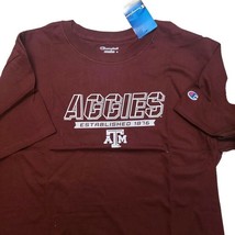 NCAA Texas A&amp;M Aggies Perimeter Mens Short Sleeve T-Shirt Maroon Size Large - £10.47 GBP