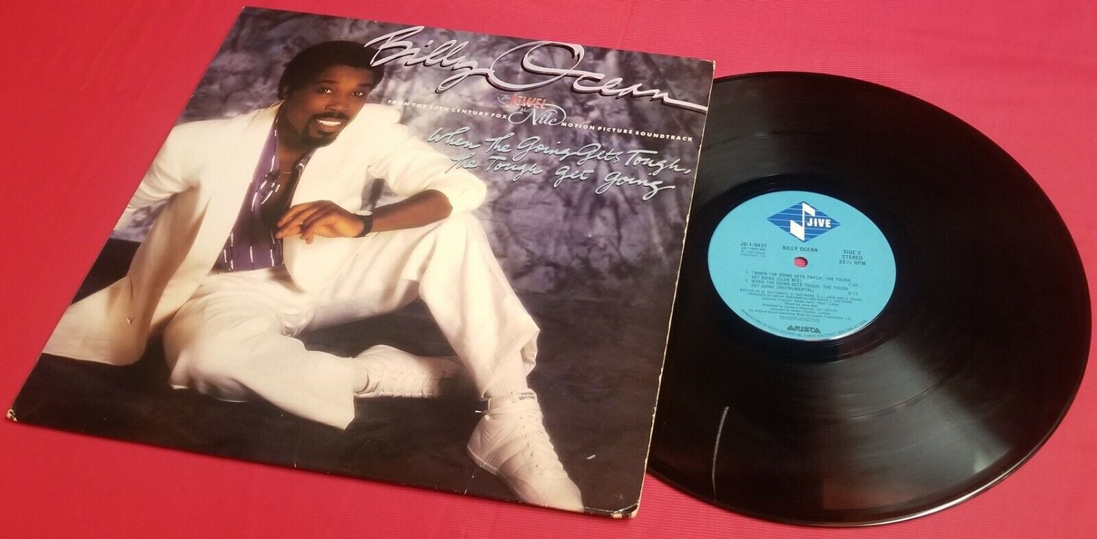 Billy Ocean - When the Going Gets Tough - Jive Records - Vinyl Music Record - $5.93