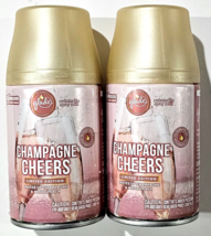 2 Pack Glade Automatic Spray Refill Champagne Cheers White Peach - £23.95 GBP