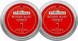 Stirrings Simple Bloody Mary Cocktail Rimmer, 2-Pack 3.5 oz. (99g) Cans - £22.25 GBP