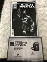 Punisher #1 Dell&#39;Otto Cover A Variant Editon 2018 Coa - $59.99
