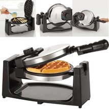 Belgian Waffle Maker Commercial Double Waring Breakfast Iron Kitchen Heavy New - £45.10 GBP