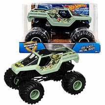 Hot Wheels Year 2017 Monster Jam 1:24 Scale Die Cast Metal Body Official Monster - £28.03 GBP