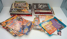 Mixed lot 35 vintage cookbooks booklets and magazines southern living French - £27.63 GBP