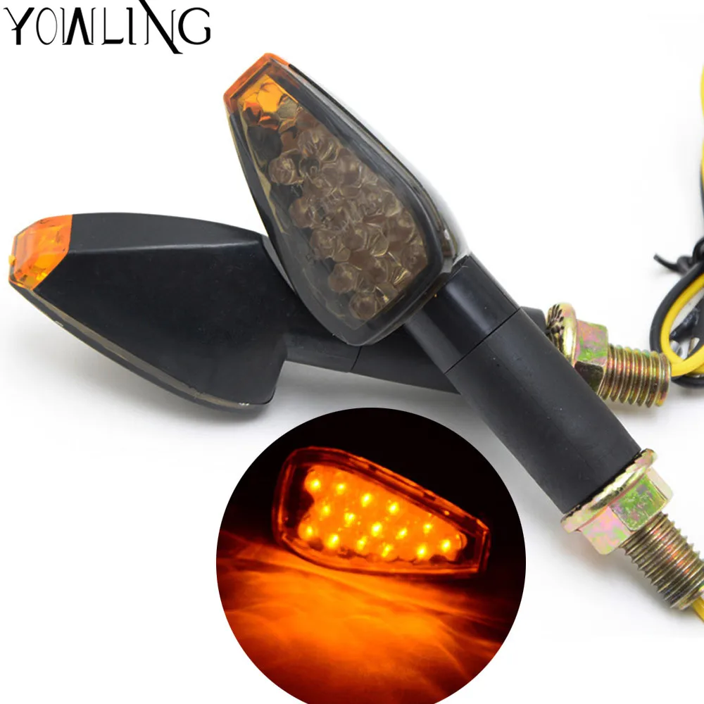 Motorcycle LED Turn Signal Lights Lamp   GSXR 600 750 1000 GSXS GSR 250 400 GSF  - £104.56 GBP