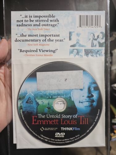 The Untold Story of Emmet Louis Till DVD  2006 Item image 2