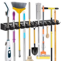 2 Pack Mop And Broom Holder, Wall Mounted Garden Tool Organizer, Ideal B... - $25.99