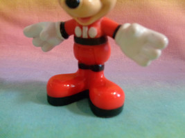 2010 Disney Mickey Mouse Clubhouse Red Suit Mickey Figure Bends at Waist - £2.32 GBP