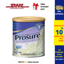 4 X Abbott Prosure Milk (High Protein, Prebiotic &amp; EPA) 380g FREE DHL Ex... - £111.98 GBP