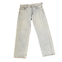 Levi&#39;s 550 Relaxed Fit Straight Leg Men Jeans Hi-Rise Cotton Light Wash ... - £21.89 GBP
