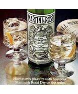 Martini And Rossi Vino Vermouth Secco 1980 Advertisement Distillery DWEE25 - $550.85 MXN