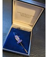 Lynne Michael Roche Collectors Club Enamel Pin Tie Tack 925 Sterling Sil... - $4,735.60 MXN