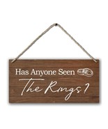 RING BEARER Funny Wedding Sign Wall Hanging Accessories HAS ANYONE SEEN ... - £11.70 GBP