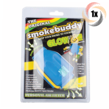 1x Pack Smokebuddy Junior Glow In Dark Blue Personal Air Filter | Free K... - $25.19