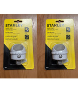 Lot of 2 Stanley LED Guide Light Night Light, White, Rotates 360 Degrees - $9.99