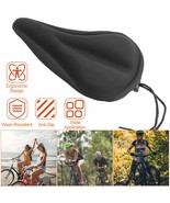 Soft Bicycle Silicon Gel Seat Cover - Most Comfortable Bike Saddle Cushi... - £14.93 GBP