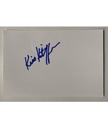 Kris Kristofferson (d. 2024) Autographed 4x6 Index Card - $48.02 CAD