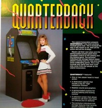 Leland Quarterback Arcade FLYER Original UNUSED Video Game Art Football ... - £13.18 GBP