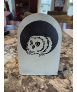 vintage John Carlos Lopez Bennington pottery spoon holder/planter owl - $155.86 CAD