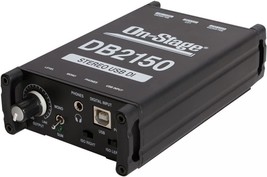 Usb Passive Stereo Db2150 Di Box For On-Stage. - £138.33 GBP
