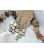 Silver chandelier earrings - $15.25