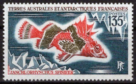 FSAT TAAF 44 MNH Antarctic Fish Marine Life Polar ZAYIX 0324S0103 - £5.99 GBP