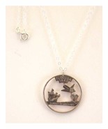 Florida  Cut-Out Coin Jewelry Necklace and Pendant - $32.12 CAD
