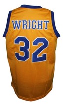 Monica Wright #32 Crenshaw Love And Basketball Jersey New Sewn Yellow Any Size image 5