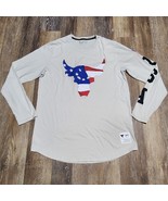 Under Armour Mens XL Project Rock Respect Graphic Long Sleeve Shirt Amer... - $24.99