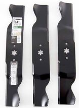 MTD 490-110-M117 Deck High-Lift Lawn Mower Blade Set, 54 in. - 3pcs. - $206.08 CAD