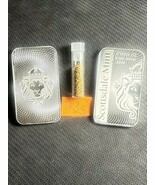Silver And Gold - 4.3 grams Of Raw Gold, And Two 1 oz Scottsdale Silver ... - $693.00