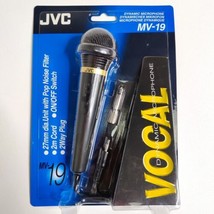 JVC MV-19 Vocal Dynamic Microphone Uni-Directional Pop Noise Filter  - $24.70