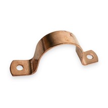 1-1/8” OD Copper U-Type Strap - COPPER PIPE FITTING - £10.27 GBP