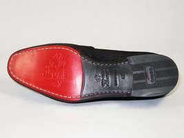 Men's GENIO Velvet Upper Leather Red Sole Shoes Turkey 120194637 Black image 8